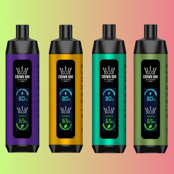 Al Fakher Crown Bar 8000 Pro Puffs | E cigi bolt Al Fakher Crown Bar 8000 Pro Puffs | E cigi bolt