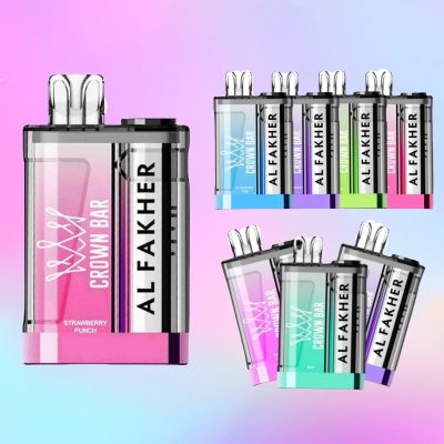 Al Fakher Crown Bar Crystal 9000 Puffs | E cigi bolt Al Fakher Crown Bar Crystal 9000 Puffs | E cigi bolt