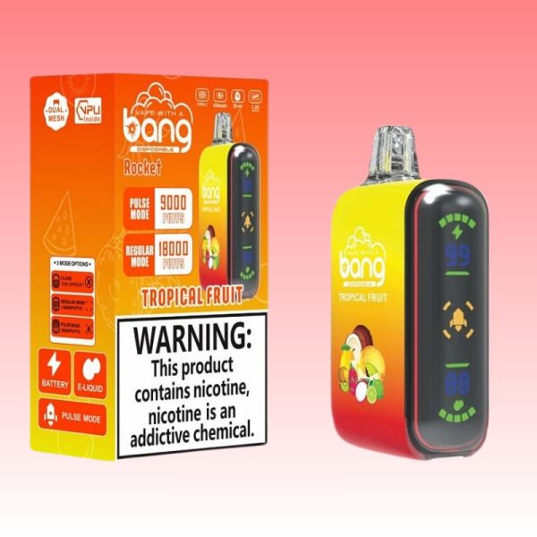 Bang Rocket 18000 Puffs | E cigi bolt Bang Rocket 18000 Puffs | E cigi bolt
