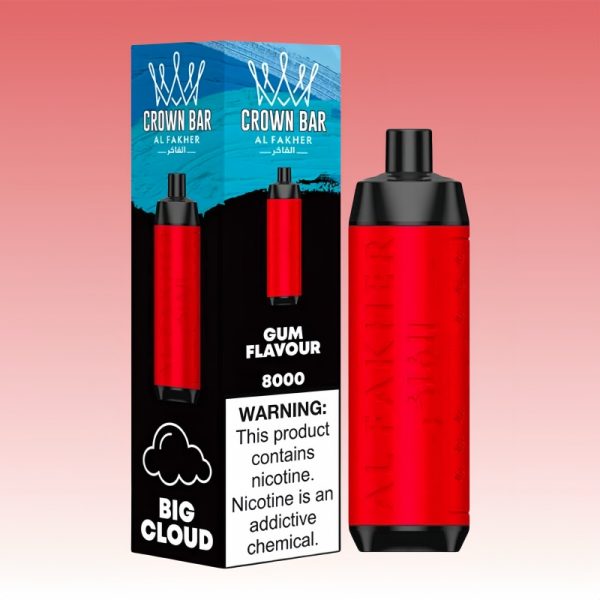 Al Fakher Crown Bar 8000 Puffs | E cigi bolt Al Fakher Crown Bar 8000 Puffs | E cigi bolt