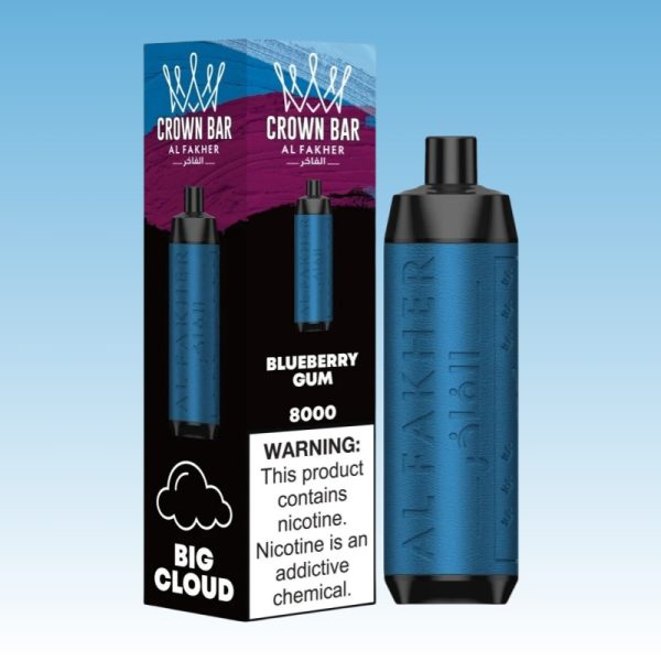 Al Fakher Crown Bar 8000 Puffs | E cigi bolt Al Fakher Crown Bar 8000 Puffs | E cigi bolt