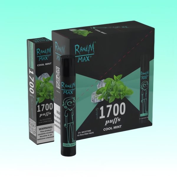 Randm Max+ 1700 Slukk | E cigi bolt Randm Max+ 1700 Slukk | E cigi bolt