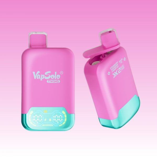 VapSolo Twins 20000 szippantás | E cigi bolt VapSolo Twins 20000 szippantás | E cigi bolt