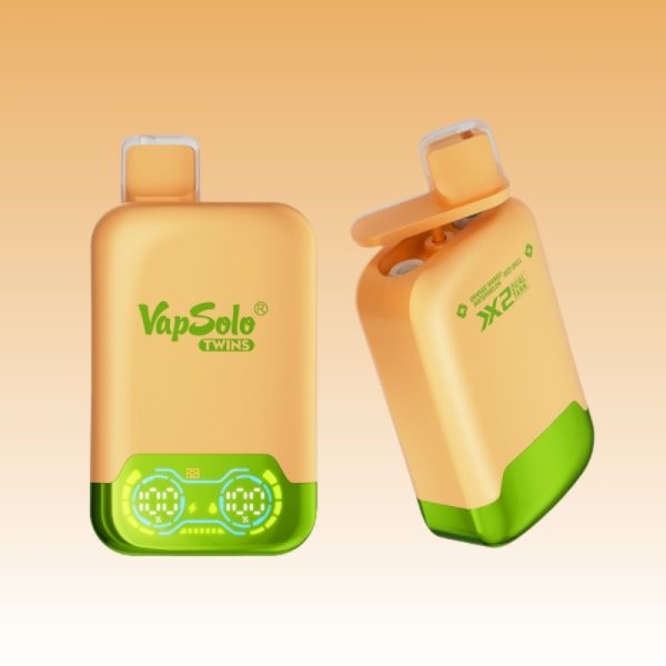 VapSolo Twins 20000 szippantás | E cigi bolt VapSolo Twins 20000 szippantás | E cigi bolt