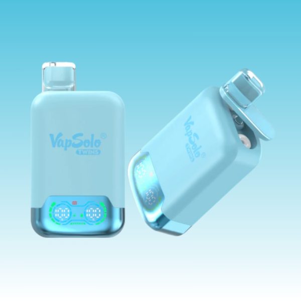 VapSolo Twins 20000 szippantás | E cigi bolt VapSolo Twins 20000 szippantás | E cigi bolt