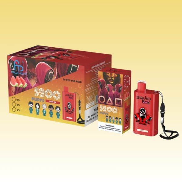 Randm Squid Box 5200 Szívás | E cigi bolt Randm Squid Box 5200 Szívás | E cigi bolt