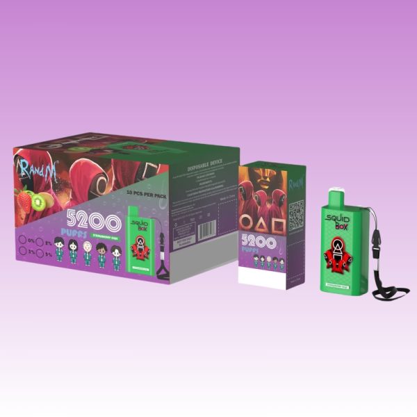 Randm Squid Box 5200 Szívás | E cigi bolt Randm Squid Box 5200 Szívás | E cigi bolt