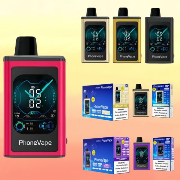 JNR Phone Cigi 30000 Slukk | E cigi bolt