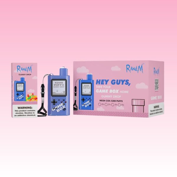 Randm Game Box 5200 Puffs | E cigi bolt Randm Game Box 5200 Puffs | E cigi bolt