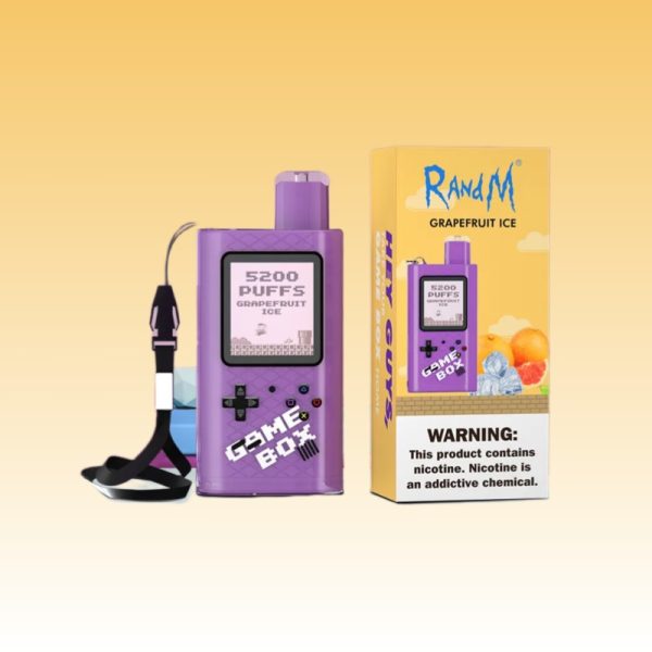 Randm Game Box 5200 Puffs | E cigi bolt Randm Game Box 5200 Puffs | E cigi bolt