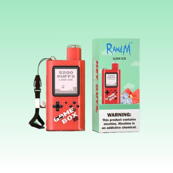 Randm Game Box 5200 Puffs | E cigi bolt Randm Game Box 5200 Puffs | E cigi bolt
