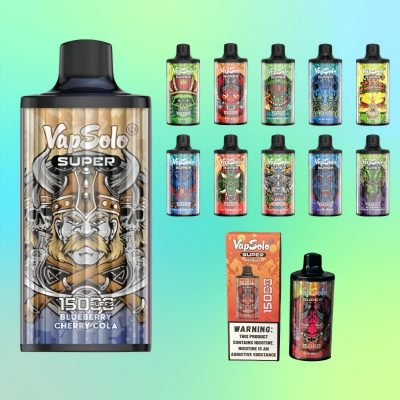 VapSolo Super 15000 Slukk | E cigi bolt VapSolo Super 15000 Slukk | E cigi bolt