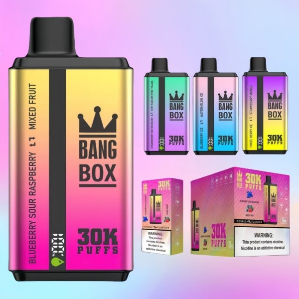 Bang Box 30K Puffs | E cigi bolt