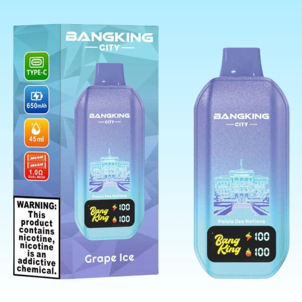 Bang King City 50000 Puffs | E cigi bolt Bang King City 50000 Puffs | E cigi bolt