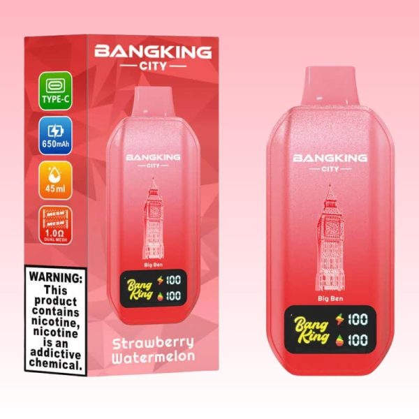 Bang King City 50000 Puffs | E cigi bolt Bang King City 50000 Puffs | E cigi bolt