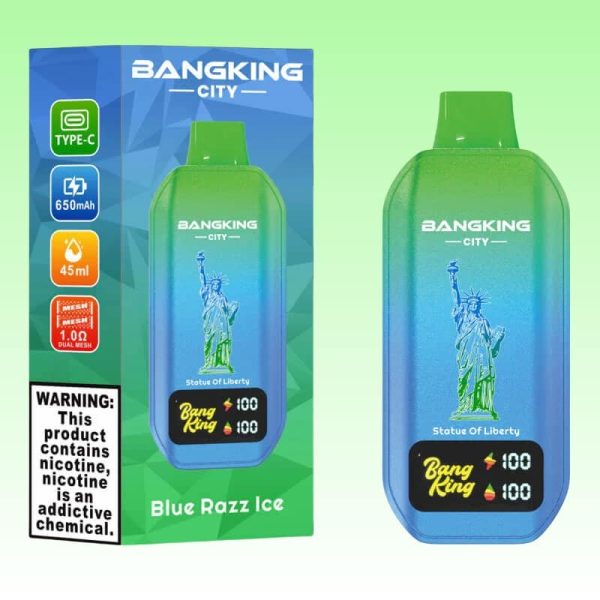 Bang King City 50000 Puffs | E cigi bolt Bang King City 50000 Puffs | E cigi bolt