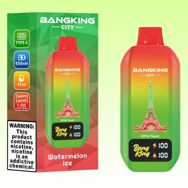 Bang King City 50000 Puffs | E cigi bolt Bang King City 50000 Puffs | E cigi bolt