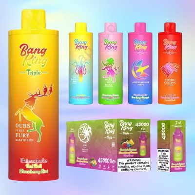 Bang King Triple 45000 Pöff | E cigi bolt Bang King Triple 45000 Pöff | E cigi bolt