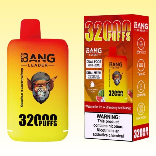 Bang Leader 32000 Slukk | E cigi bolt Bang Leader 32000 Slukk | E cigi bolt