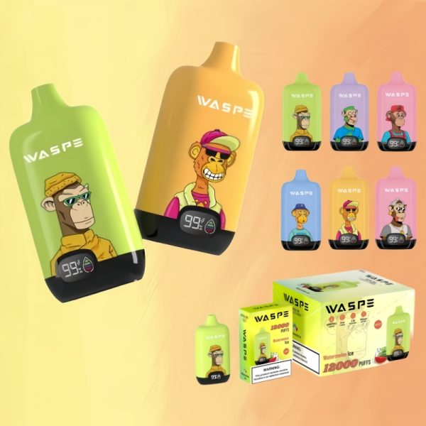 Waspe Digital Box 12000 Slukk | E cigi bolt