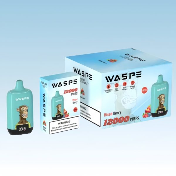 Waspe Digital Box 12000 Slukk | E cigi bolt Waspe Digital Box 12000 Slukk | E cigi bolt