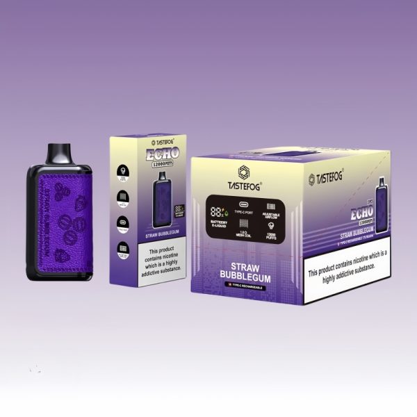 Tastefog Echo Digital Box 12000 Slukk | E cigi bolt Tastefog Echo Digital Box 12000 Slukk | E cigi bolt