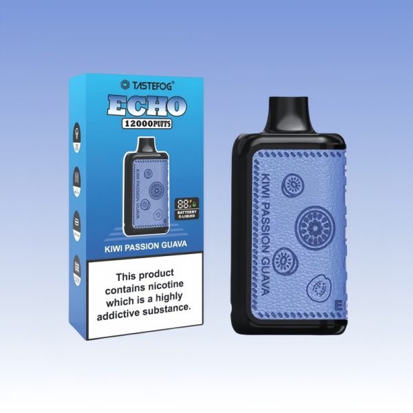 Tastefog Echo Digital Box 12000 Slukk | E cigi bolt Tastefog Echo Digital Box 12000 Slukk | E cigi bolt
