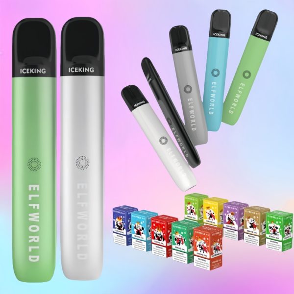 Elfworld Iceking Pod 600 Slukk | E cigi bolt Elfworld Iceking Pod 600 Slukk | E cigi bolt