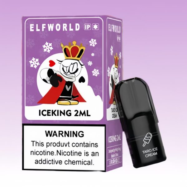 Elfworld Iceking Pod 600 Slukk | E cigi bolt Elfworld Iceking Pod 600 Slukk | E cigi bolt