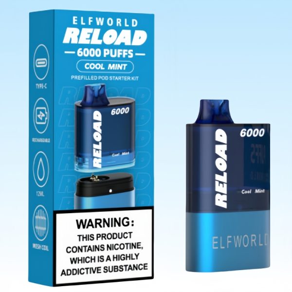 Elfworld Reload 6000 Puffs Készlet | E cigi bolt Elfworld Reload 6000 Puffs Készlet | E cigi bolt