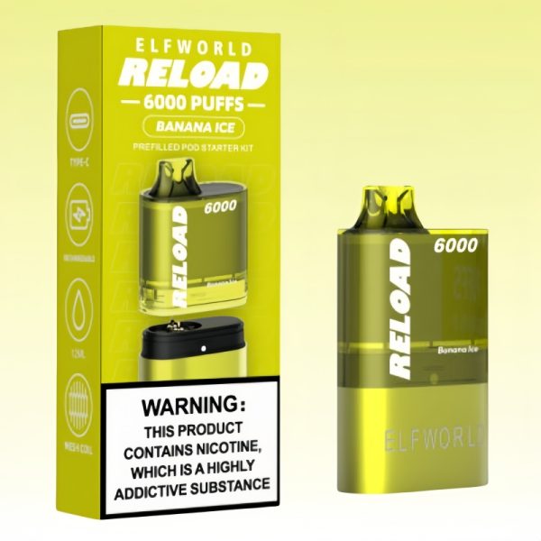 Elfworld Reload 6000 Puffs Készlet | E cigi bolt Elfworld Reload 6000 Puffs Készlet | E cigi bolt