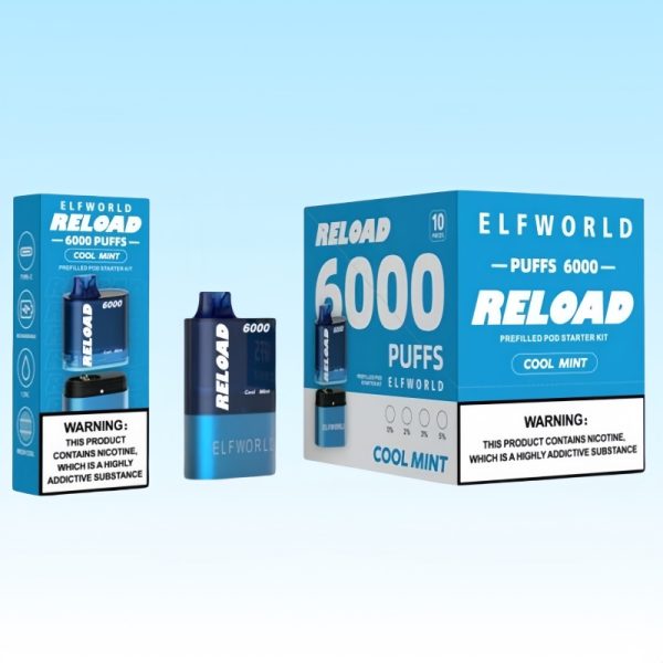 Elfworld Reload 6000 Puffs Készlet | E cigi bolt Elfworld Reload 6000 Puffs Készlet | E cigi bolt