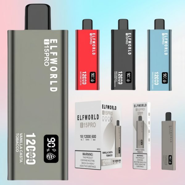 Elfworld i15 Pro 12000 Puffs | E cigi bolt Elfworld i15 Pro 12000 Puffs | E cigi bolt