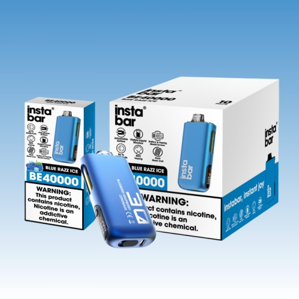 Insta Bar Be 40000 Puffs | E cigi bolt Insta Bar Be 40000 Puffs | E cigi bolt