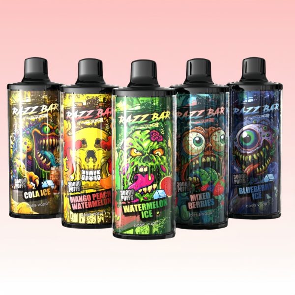 Razz Bar 30000 Szívás | E cigi bolt Razz Bar 30000 Szívás | E cigi bolt