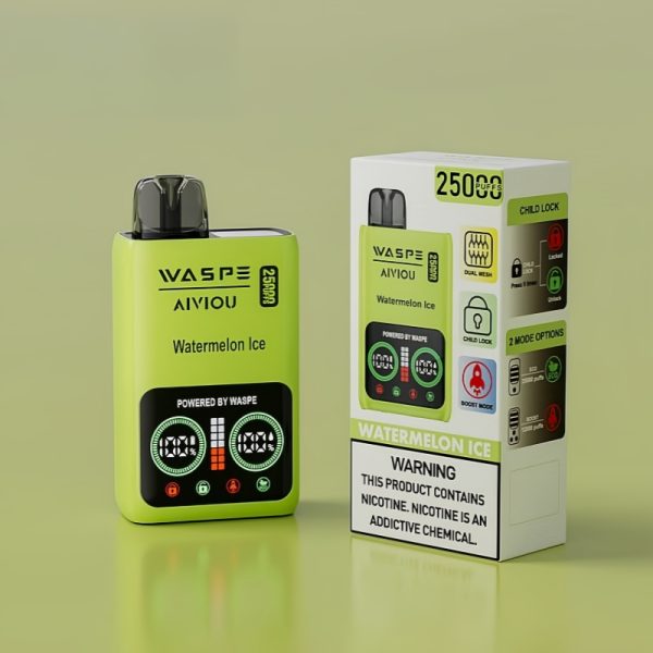 Waspe Aiviou 25000 Puffs | E cigi bolt Waspe Aiviou 25000 Puffs | E cigi bolt