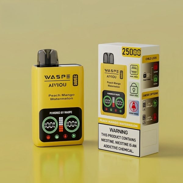 Waspe Aiviou 25000 Puffs | E cigi bolt Waspe Aiviou 25000 Puffs | E cigi bolt