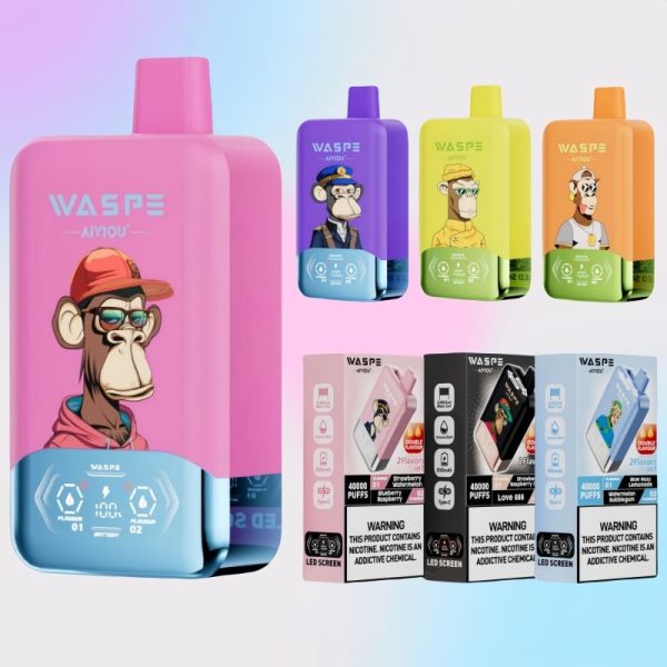 Waspe Aiviou 40000 Slukk | E cigi bolt