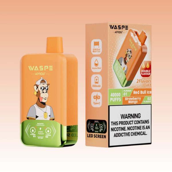 Waspe Aiviou 40000 Slukk | E cigi bolt Waspe Aiviou 40000 Slukk | E cigi bolt