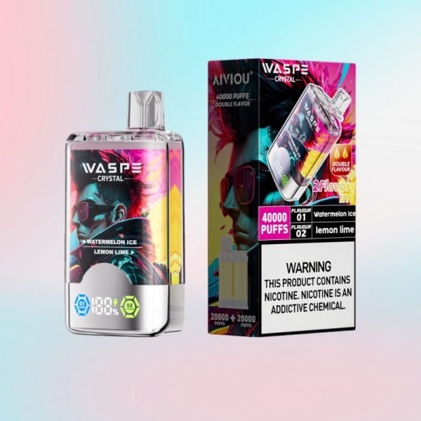 Waspe Crystal 40000 Slukk | E cigi bolt Waspe Crystal 40000 Slukk | E cigi bolt