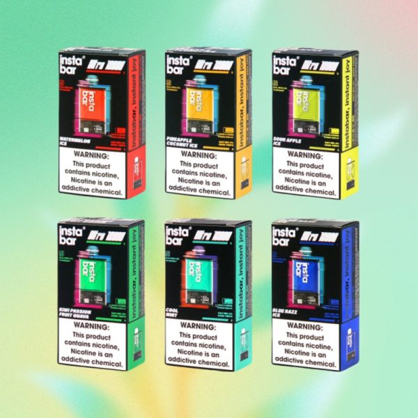 Insta Bar Ultra 12000 Slukk | E cigi bolt Insta Bar Ultra 12000 Slukk | E cigi bolt