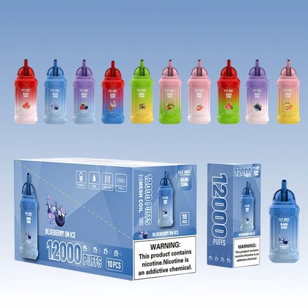 Elf Box BK 12000 Puffs | E cigi bolt Elf Box BK 12000 Puffs | E cigi bolt