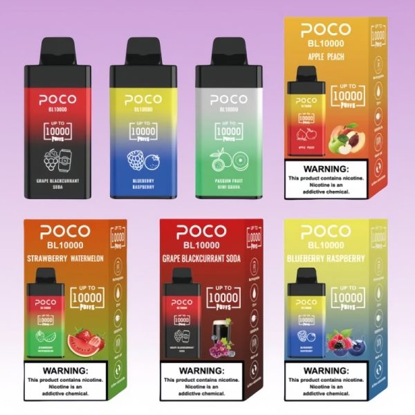 POCO BL 10000 Puffs | E cigi bolt POCO BL 10000 Puffs | E cigi bolt