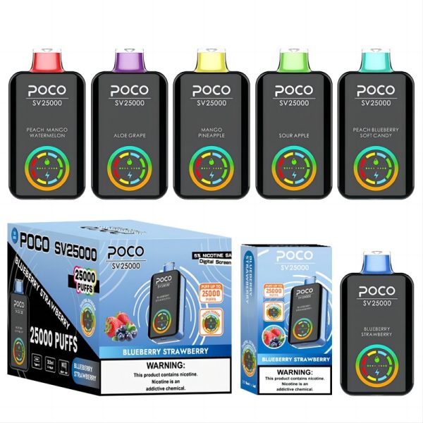 POCO SV 25000 Puffs | E cigi bolt