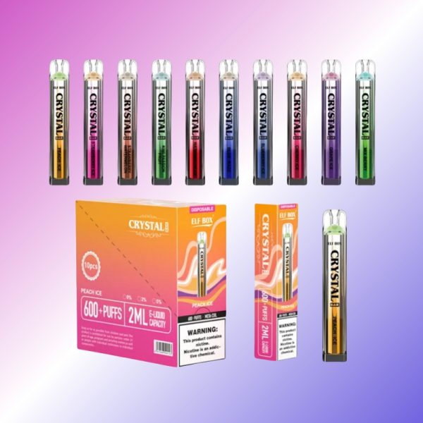 Elf Box Crystal Bar 600 Puffs | E cigi bolt