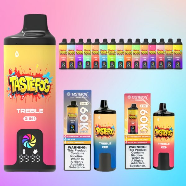Tastefog Treble 60000 Puffs | E cigi bolt Tastefog Treble 60000 Puffs | E cigi bolt