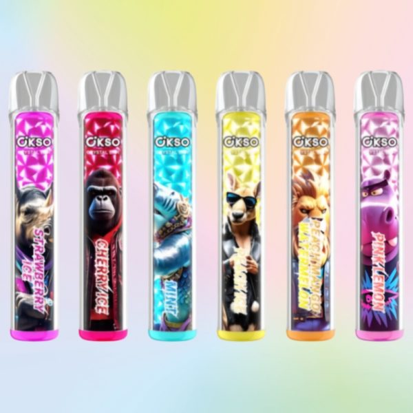 OKSO Crystal Bar 800 Puffs | E cigi bolt OKSO Crystal Bar 800 Puffs | E cigi bolt