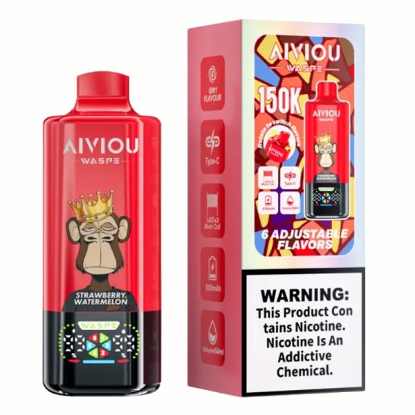 Waspe Aiviou 6 in 1 150k Puffs | E cigi bolt Waspe Aiviou 6 in 1 150k Puffs | E cigi bolt