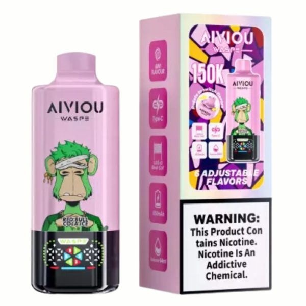 Waspe Aiviou 6 in 1 150k Puffs | E cigi bolt Waspe Aiviou 6 in 1 150k Puffs | E cigi bolt