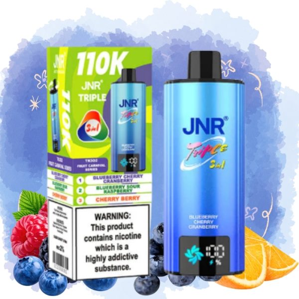 JNR Tripel 3in1 110k Puffs | E cigi bolt JNR Tripel 3in1 110k Puffs | E cigi bolt